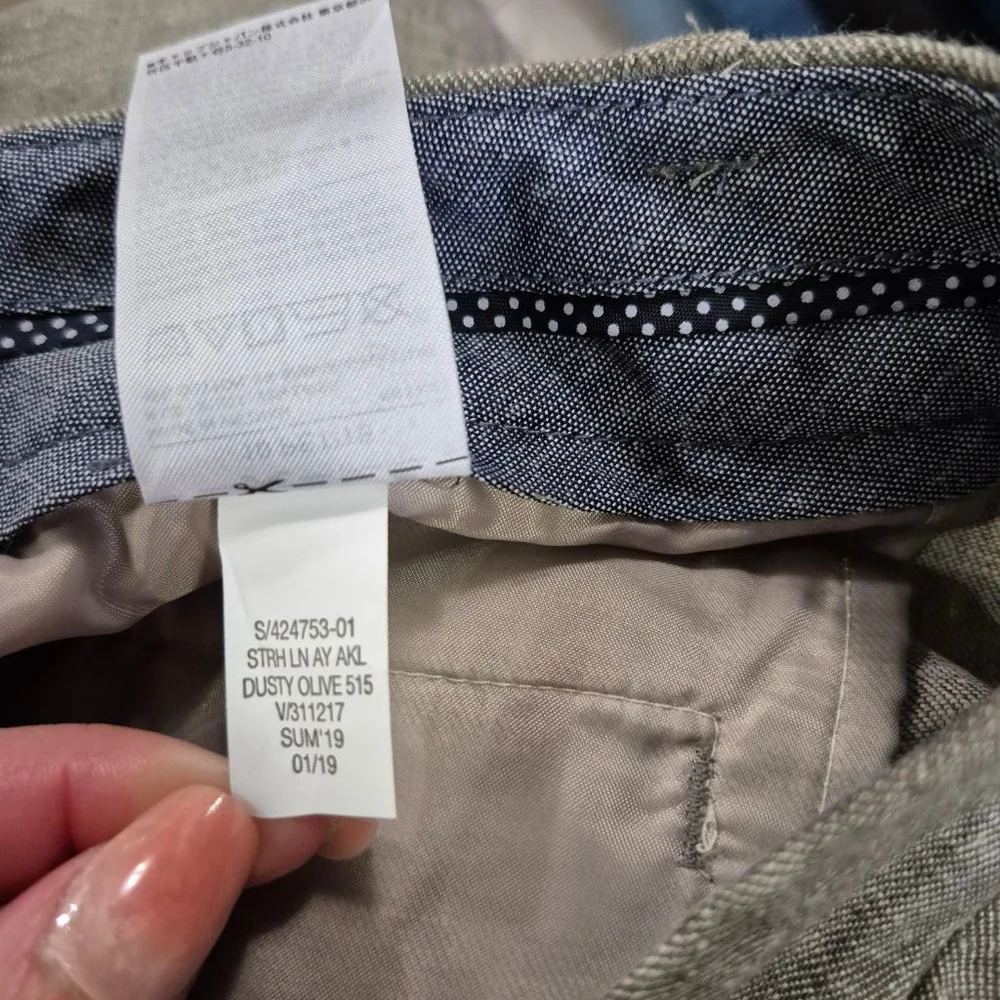 Women's Banana Republic Avery Petite Ankle Pants 10P Dusty Olive